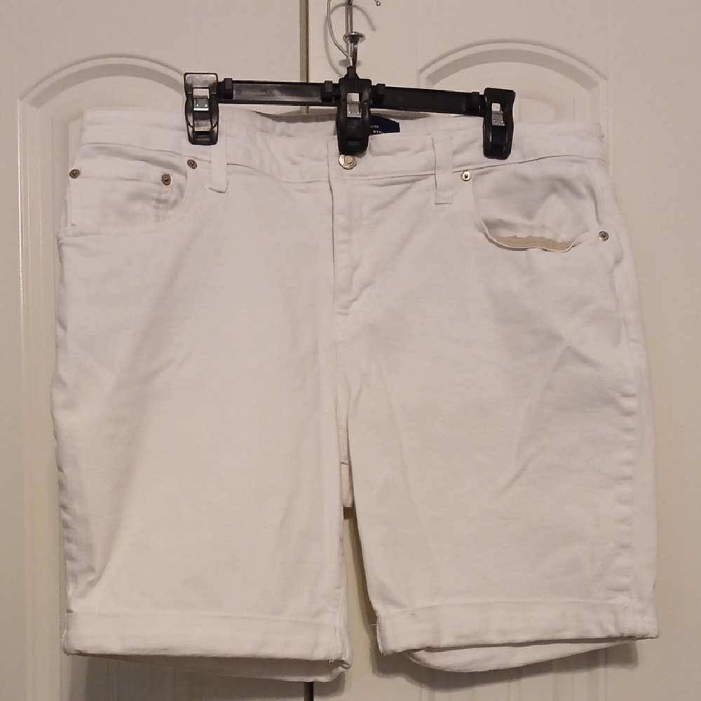Women's White Shorts